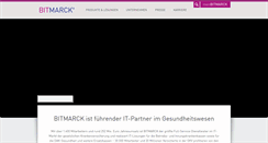 Desktop Screenshot of bitmarck.de